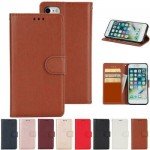 Leather Wallet Flip Stand Phone Cover Book Case for iPhone 11 A2221 Slim Fit Look